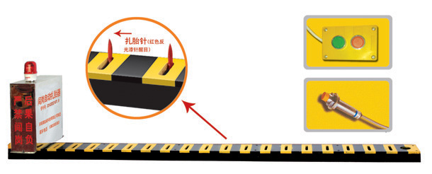 三台县V3嵌入式闯岗自动扎胎器/阻车器